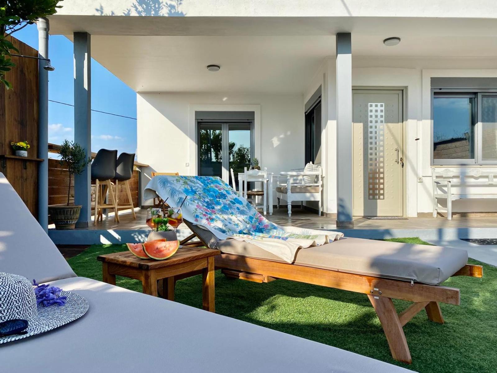 Ammos Kalamaki - for holidays at the beach Bagian luar foto